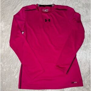 EUC Boys Fitted Under Armour Long Sleeve Compression Shirt Size Youth X-Large